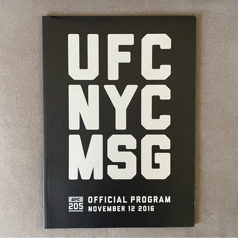UFC 196 Official Programs - Picture 5 of 9
